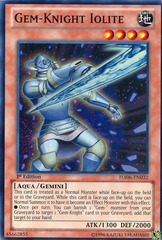 Gem-Knight Iolite - HA06-EN032 - Super Rare - 1st Edition