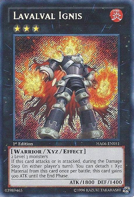Lavalval Ignis - HA06-EN051 - Secret Rare - 1st Edition