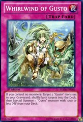 Whirlwind of Gusto - HA06-EN060 - Super Rare - 1st Edition