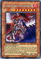 Horus The Black Flame Dragon LV8 - EEN-ENSE1 - Secret Rare - Limited Edition