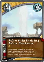 Water Style: Exploding Water Shockwave - J-910 - Common - 1st Edition