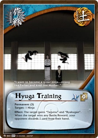 Hyuga Training - M-860 - Common - 1st Edition