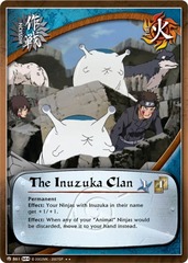 The Inuzuka Clan - M-861 - Rare - 1st Edition