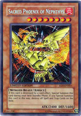 Sacred Phoenix of Nephthys - EEN-ENSE3 - Secret Rare - Limited Edition