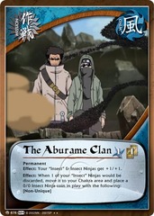 The Aburame Clan - M-878 - Rare - 1st Edition