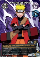 Naruto Uzumaki (Sage Mode) - N-1395 - Super Rare - 1st Edition - Foil