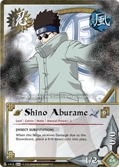 Shino Aburame - N-1412 - Common - 1st Edition