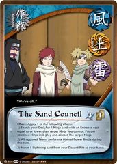 The Sand Council - M-910 - Super Rare - 1st Edition - Foil