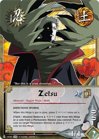 Zetsu - N-1430 - Uncommon - 1st Edition