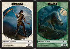 Human // Wolf Token