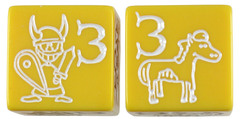 Munchkin Jumbo d6 Yellow Dice