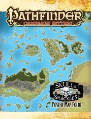 Pathfinder Campaign Setting: Skull & Shackles Poster Map Folio