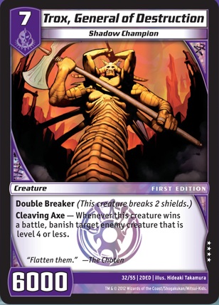 Trox, General of Destruction