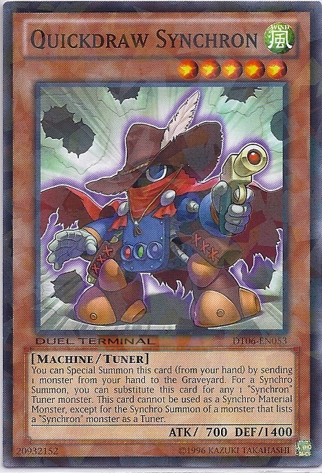 Quickdraw Synchron - DT06-EN053 - Common - Duel Terminal