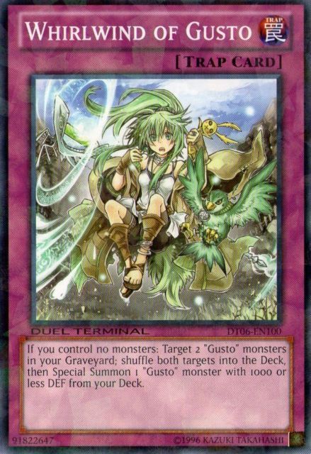 Whirlwind of Gusto  - DT06-EN100 - Common - Duel Terminal