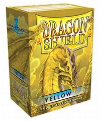 Dragon Shield Card Sleeves Box of 100 in Yellow