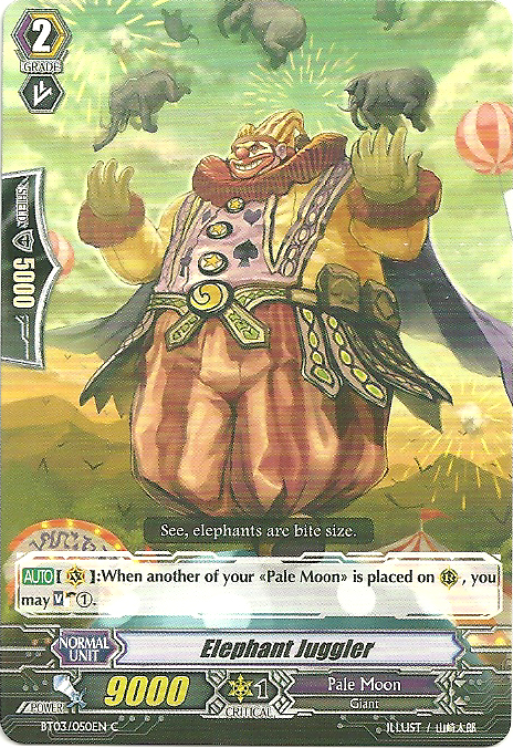 Elephant Juggler - BT03/050EN - C