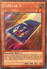 Cardcar D - GAOV-EN006 - Secret Rare - Unlimited Edition