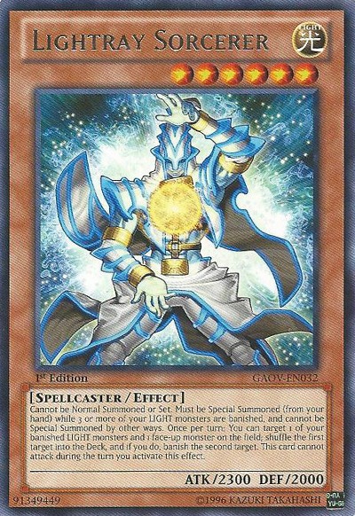 Yu-Gi-Oh! – Lightray Sorcerer (GAOV-EN032) – Galactic Overlord – Rare – Sammelkarte