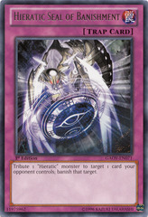 Hieratic Seal of Banishment - GAOV-EN071 - Rare - Unlimited Edition