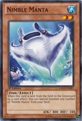 Nimble Manta - GAOV-EN097 - Common - Unlimited Edition