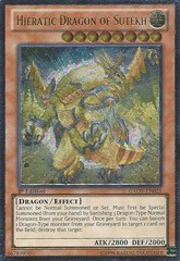 Hieratic Dragon of Sutekh - GAOV-EN025 - Ultimate Rare - Unlimited Edition