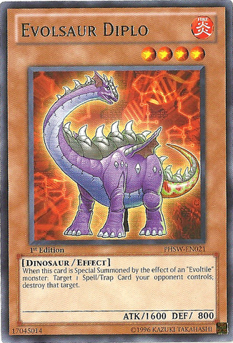 Evolsaur Diplo - PHSW-EN021 - Rare - Unlimited Edition