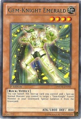 Gem-Knight Emerald - PHSW-EN096 - Rare - Unlimited Edition