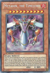 Metaion, the Timelord - PHSW-EN098 - Secret Rare - Unlimited Edition