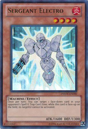 Sergeant Electro - PHSW-EN090 - Ultimate Rare - Unlimited Edition