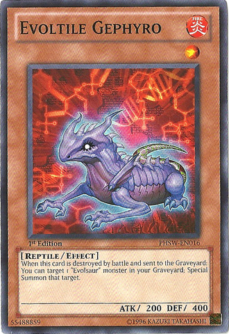 Evoltile Gephyro - PHSW-EN016 - Common - Unlimited Edition