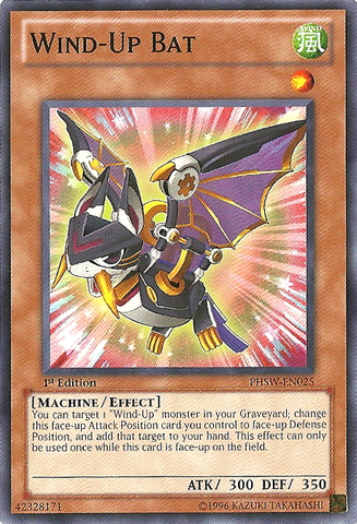 Wind-Up Bat - PHSW-EN025 - Common - Unlimited Edition