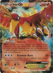 Ho-Oh-EX - 22/124 - Holo Rare ex