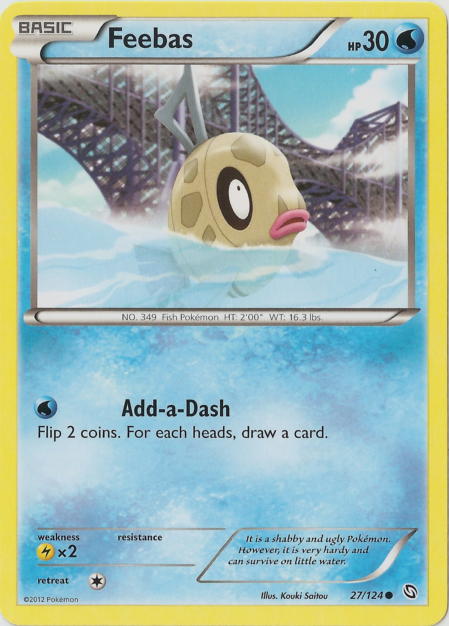 Feebas - 27/124 - Common