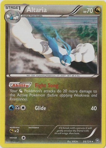 Altaria - 84/124 - Holo Rare