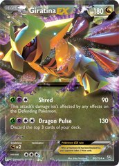 Giratina-EX - 92/124 - Holo Rare ex