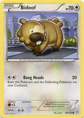 Bidoof - 106/124 - Common