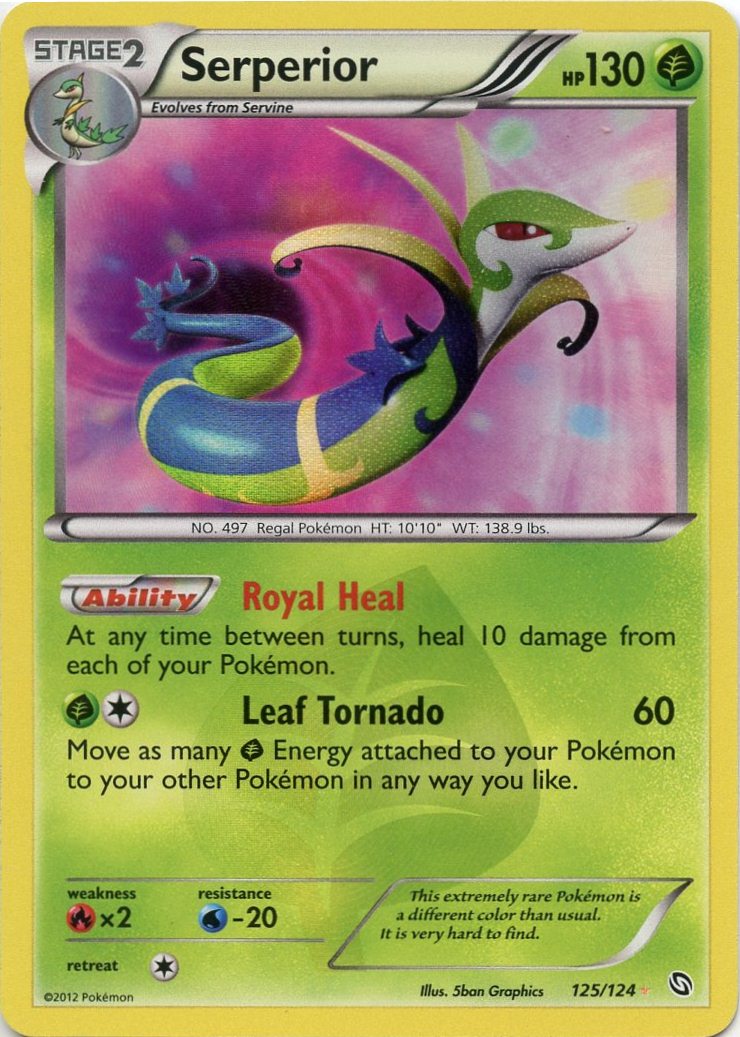 Serperior - 125/124 - Secret Rare