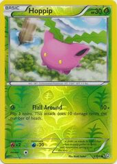 Hoppip - 1/124 - Common - Reverse Holo