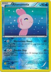 Alomomola - 37/124 - Rare - Reverse Holo