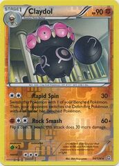 Claydol - 64/124 - Rare - Reverse Holo