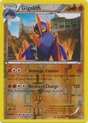 Gigalith - 67/124 - Holo Rare - Reverse Holo