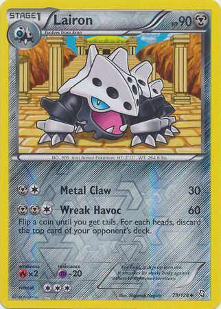 Lairon - 79/124 - Uncommon - Reverse Holo Lairon - 79/124 - Uncommon - Reverse Holo