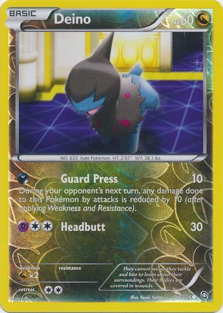 Deino - 94/124 - Common - Reverse Holo