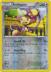 Ambipom - 100/124 - Rare - Reverse Holo