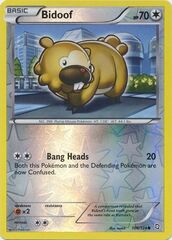 Bidoof - 106/124 - Common - Reverse Holo