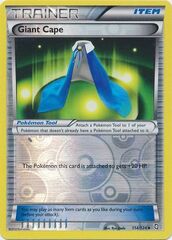 Giant Cape - 114/124 - Uncommon - Reverse Holo