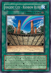 Ancient City - Rainbow Ruins - FOTB-EN045 - Rare - 1st Edition