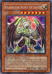 Gladiator Beast Octavius - GLAS-EN000 - Secret Rare - 1st Edition