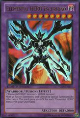 Elemental HERO Escuridao - YG09-EN001 - Ultra Rare - Limited Edition